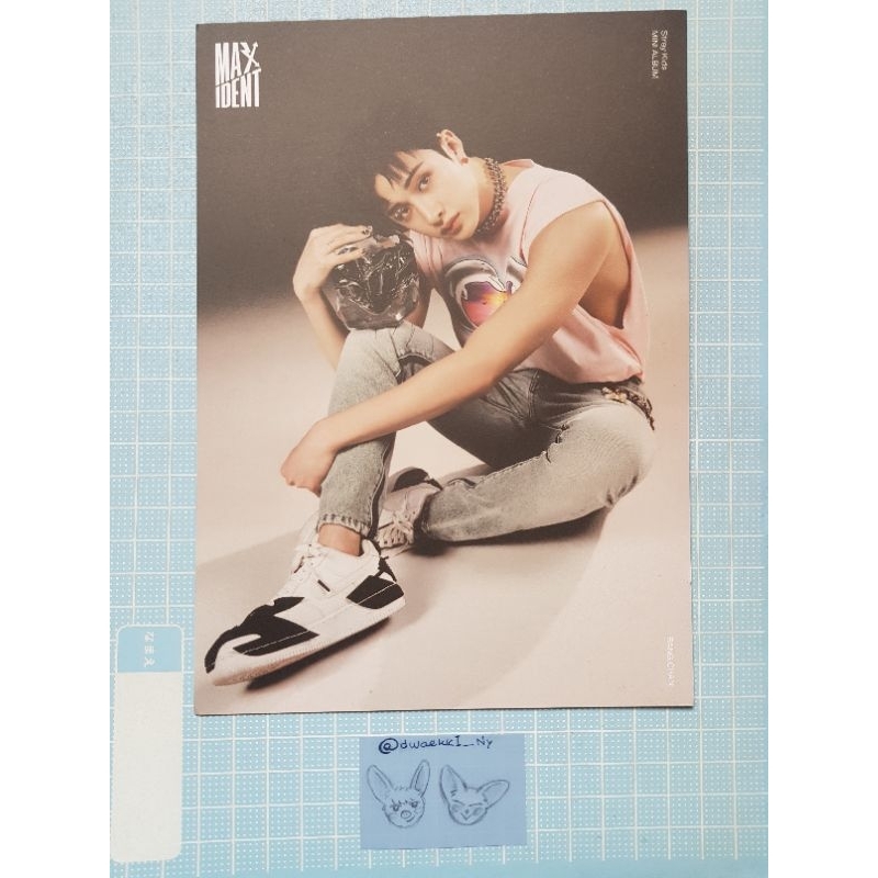 Mini poster stray kids bang chan felix maxident hyunjin oddinary