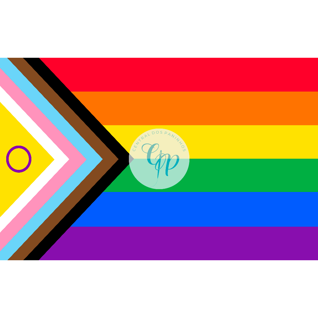 Tecido microfibra - Bandeira LGBTQIAPN+