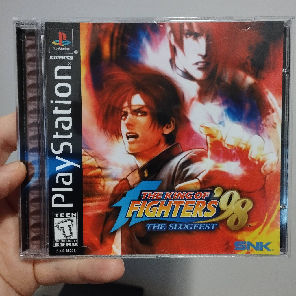 PS1 - KING OF FIGHTERS 98 KOF 98 - MÍDIA PRETA | Shopee Brasil