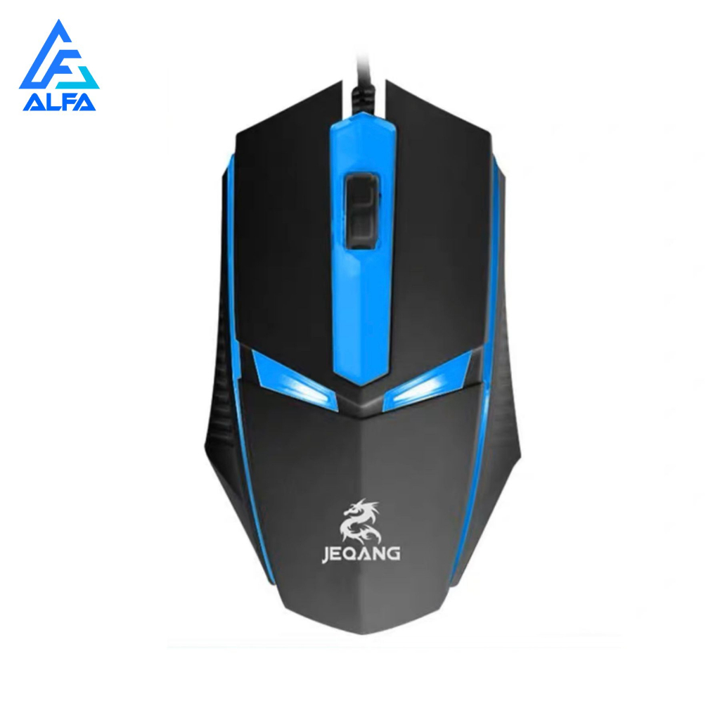 Mouse Gamer Led Rgb Usb Sensor Optico Com Fio