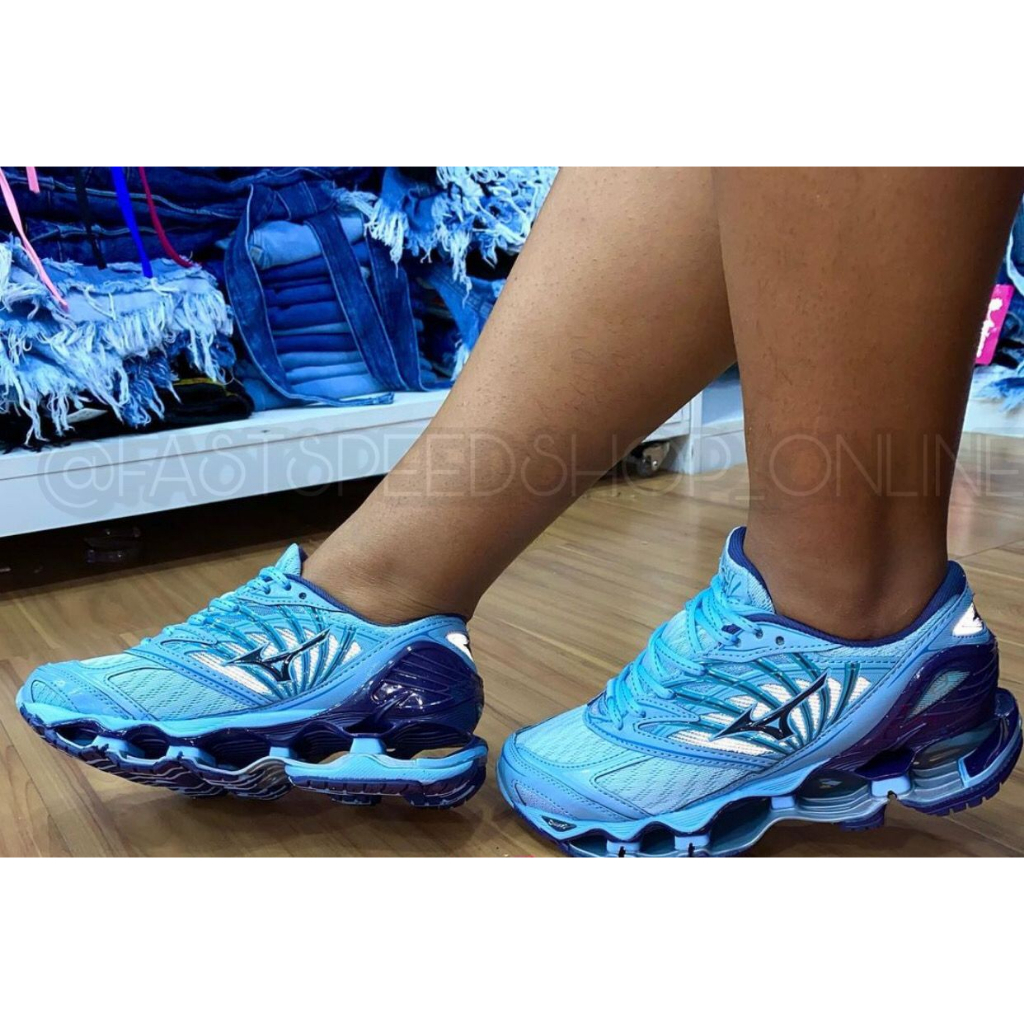 Tênis mizuno azul store bebê