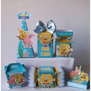 Caixa Bob Esponja Lisa Full - Center Car Personalizado