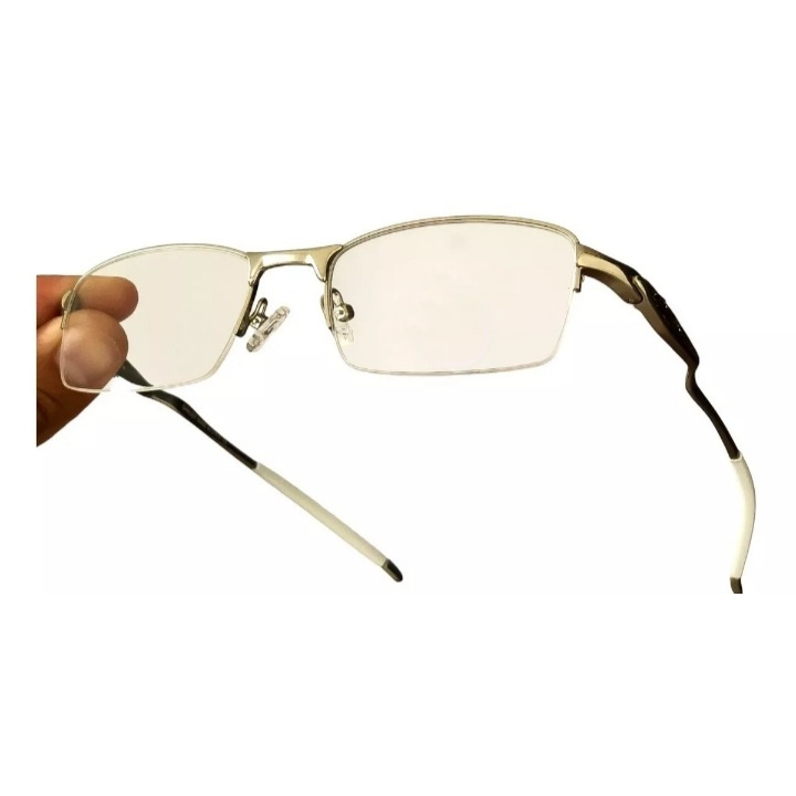 Armação Óculos Oakley de Descanso Lupa Vilao Metal Juliet