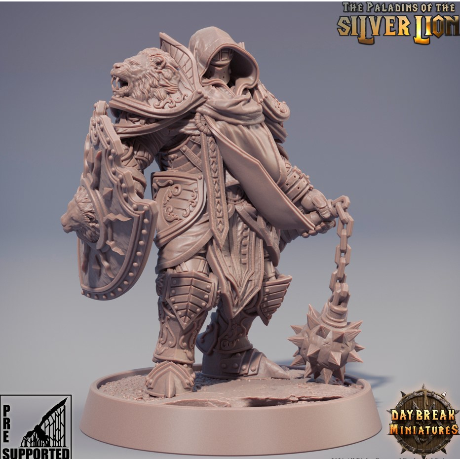 Miniatura para RPG ou Coleção – The Paladins of The Silver Lion – Daybreak Miniatures