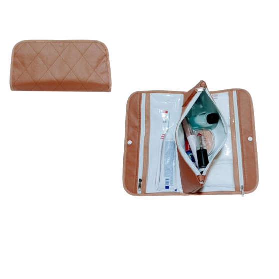 Necessaire Feminina Compacta Multifuncional para viagem