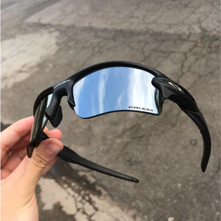 Óculos masculino ciclismo/corrida Flack 2.0 Black lente preta polarizada