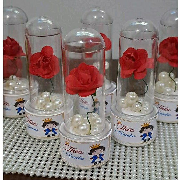 Kit 30 Lembrancinhas personalizadas l Tema Pequeno Príncipe l A Bela e a Fera