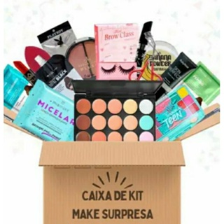 Kit de Maquiagem Make Surpresa 10 itens