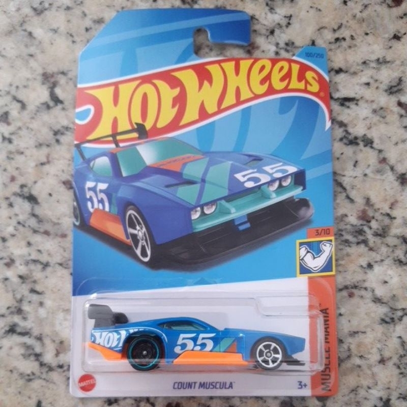 Hot Wheels Count Muscula Hw Muscle Mania | Shopee Brasil