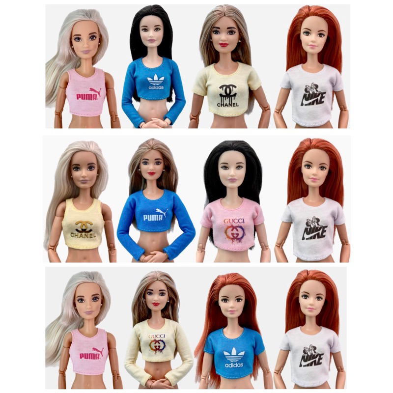 Blusa Cropped Barbie My - Laços de Grife - Garanta as suas peças da coleção  nova!