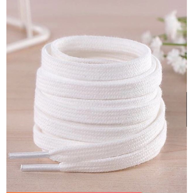 Par De Cadarço Chato Algodão All Star De 1,40 Cm