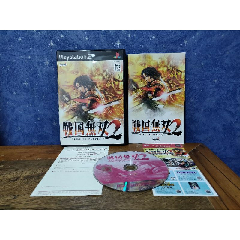 Jogo Ps2 Japonês - Samurai Warriors 2 ( Sengoku Musou 2 )