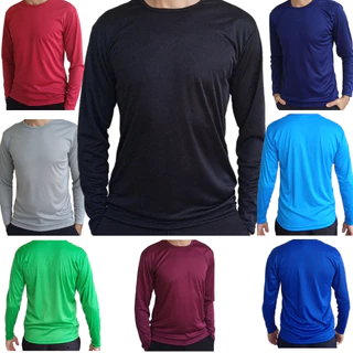 5 Camisetas de Manga Longa Masculina Academia