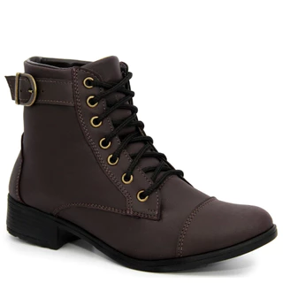 Botinha Bota Feminina Confortável Fivela Blogueira Coturno Galocha Feminino Barata Promoção