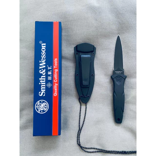 Faca Lamina Fixa OEM Smith & Wesson H.R.T Soldado de dois gumes Swhrt3