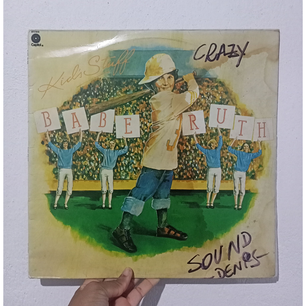 Lp Vinil Babe Ruth - Kids Stuff (hard Rock/Blues/1976) | Shopee Brasil