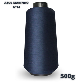 Fio para costura overlock colorido 1 cone de 500 gramas mais de 40 cores -  1 unidade de 500g