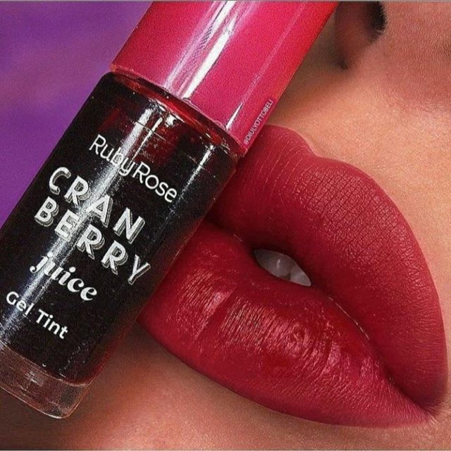 Gel Tint Lip Tint em Gel Ruby Rose CRAN BERRY Shopee Brasil