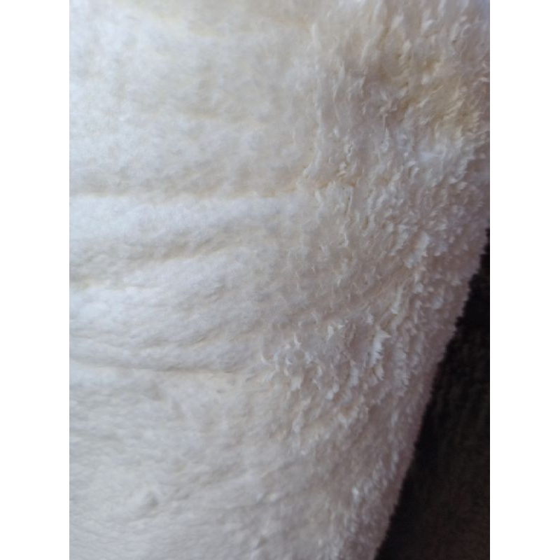 sherpa/carneirinho off white 2,40 de largura duplo