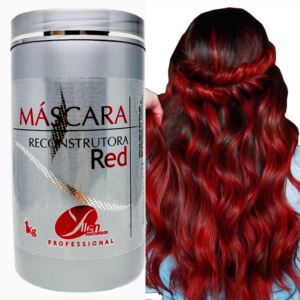 Melhor Creme para cabelo Vermelhos Matizador Hidratante 1Kg | Shopee Brasil
