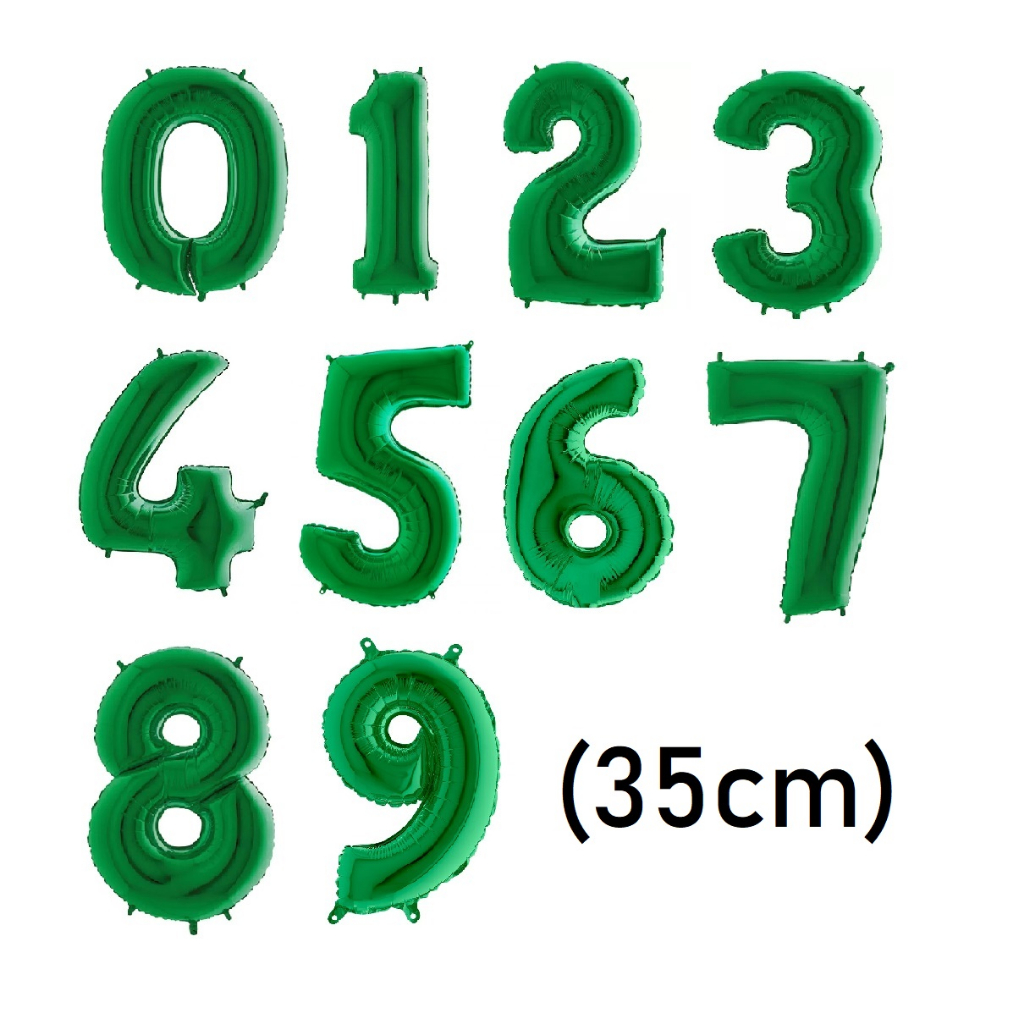 Balão Metalizado Numero Verde na Black Friday 2025 | BuscaProdutos