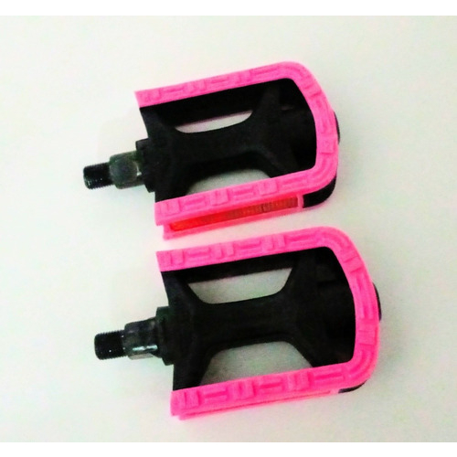 Pedal Bike Mtb Metal Ciclo Bicolor Export Sueco Eixo FINO 1/2- Metalciclo