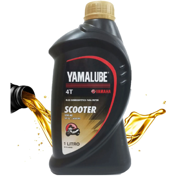 thumbnail image 2 of Yamalube 10W40 4-Stroke Engine Oil – 4L, Semi-Synthetic, For Yamaha TMAX, R1, R6, MT-07, MT-09, And More 2 of 5