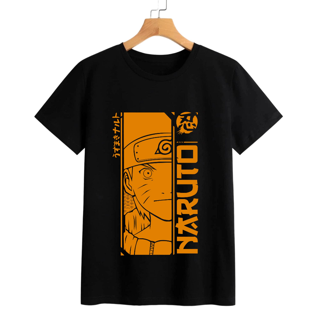 Camiseta Camiseta Naruto Shippuden Camisa Feminina Nuvem Akatsuki