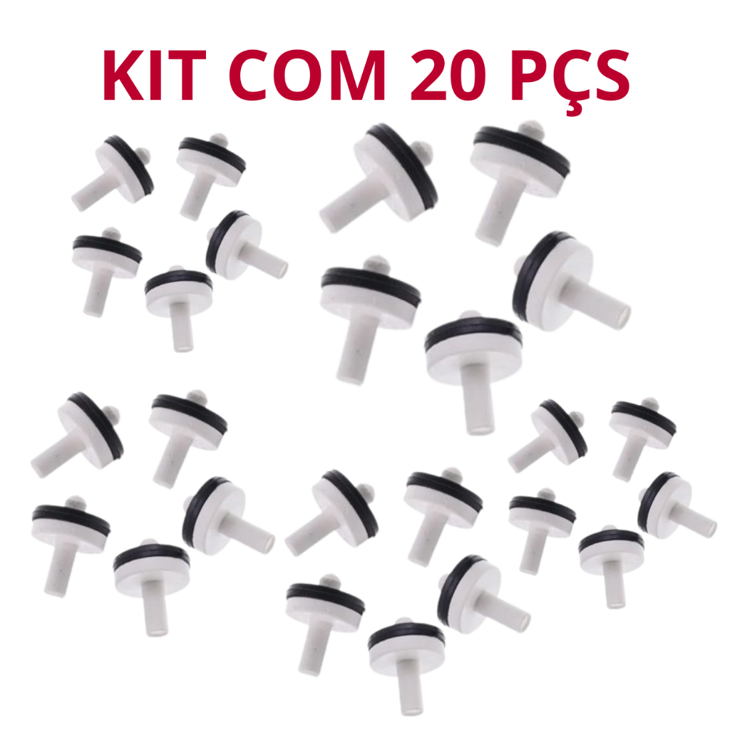 Kit com 20 Vedante Bucha - 1/2 Carrapeta Para Registros e Torneiras ...