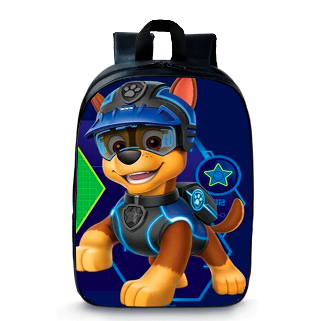 Mochila Pequena Pré-escolar Cachorrinhos Fofos Moda Pet Patrulha Novidade Canina Everest Skaye Chase e Outros