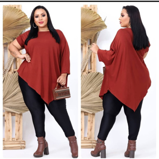 Blusinha em Renda Plus Size Alcinha Tamanho Grande Verão , Loja Moda Plus  Size Elegante e Confortável