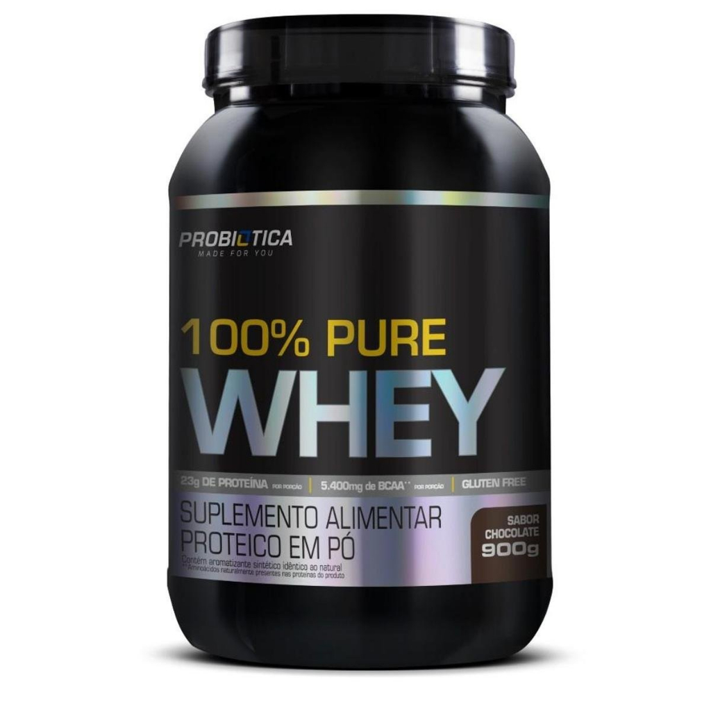 WHEY PROTEIN 100% PURO CHOCOLATE 900G PROBIOTICA