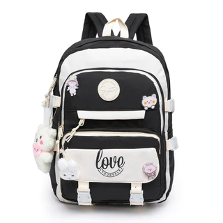 Mochila Feminina Escolar Resistente Moda Casual