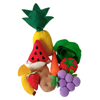 Empilhe as Frutas - Jogo de Madeira - A Casinha Brinquedos