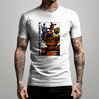 Blusa Camiseta Manga Longa 10 Five Nights at Freddy's Jogo