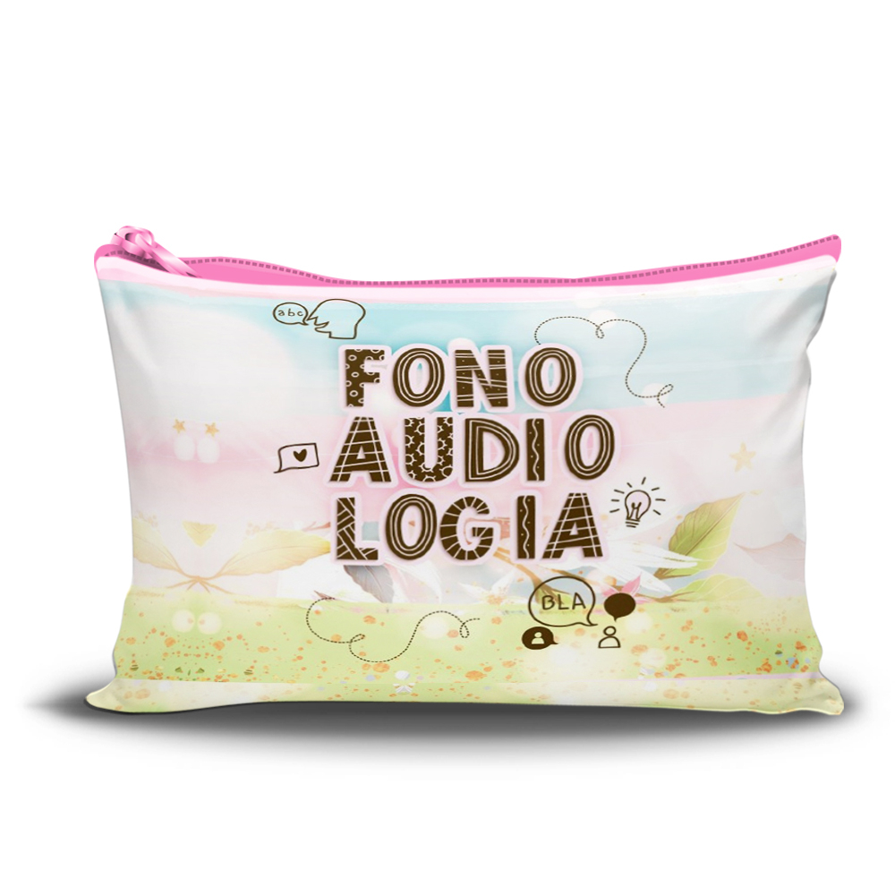 Necessaire Simples Fonoaudiologia Bolsa Organizadora Viagem | Shopee Brasil