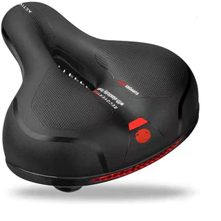 Banco Selim Molas Assento de Bike Vazado Anatômico Gel Super Confortável com Fita Refletiva de Segurança acessórios de bicicleta