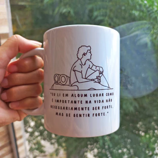 Caneca filme Na Natureza Selvagem minimalista