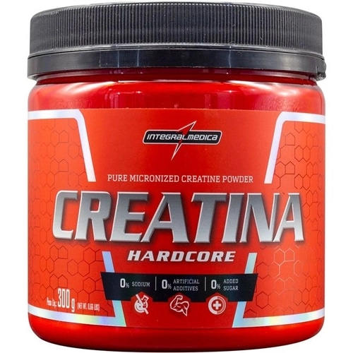 Creatina Monohidratada Hardcore 300g / 150g Original 100% Pura - Integralmedica