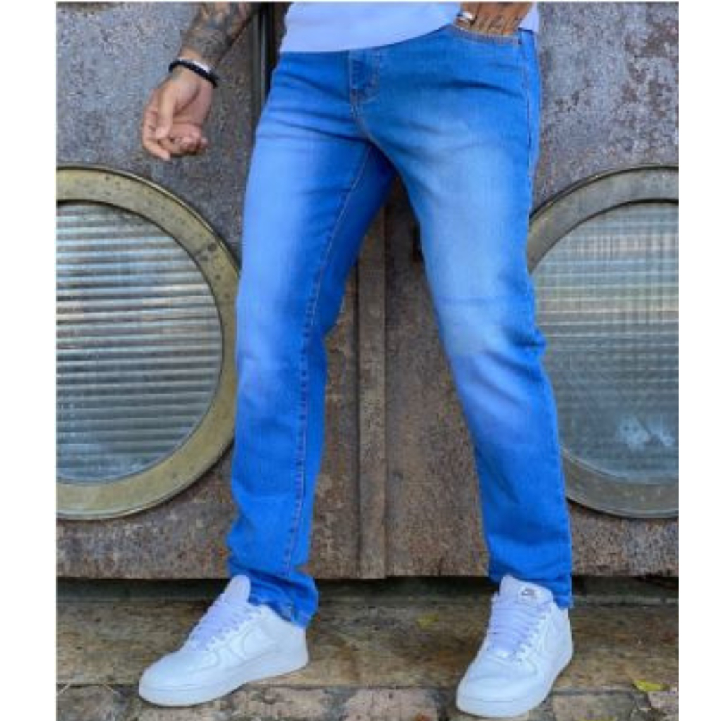 Calça Jeans Masculina Slim Direto da Fábrica