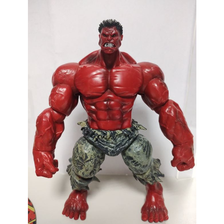 Marvel red hulk action sales figure