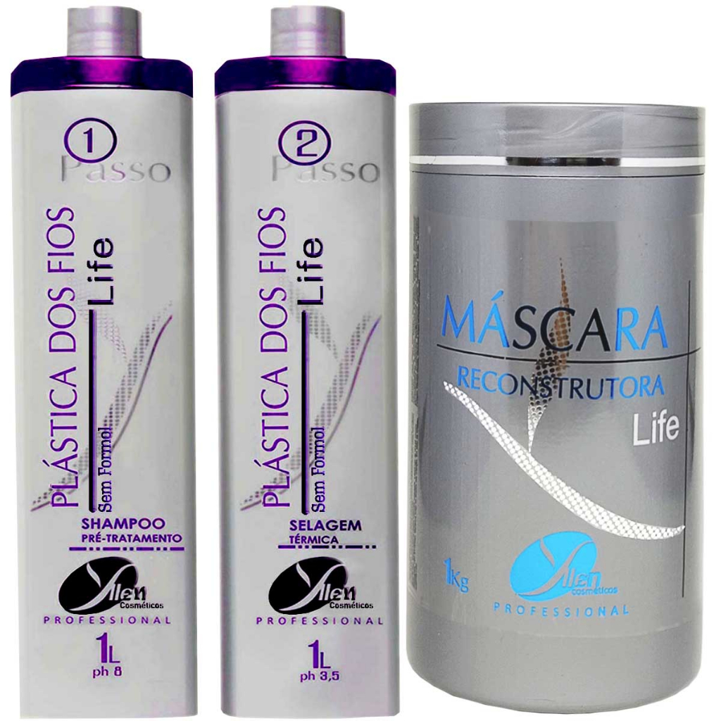 Produto Para Alisa Cabelo Alisamento De Cabelo Sem Formol | Shopee Brasil