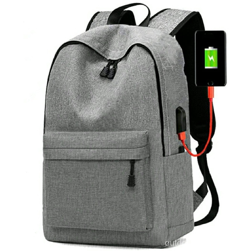 Mochila Unisex Slim Impermeável 15.6 Polegadas Reforçada Escolar Facudade