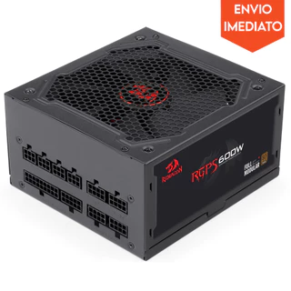 Fonte Redragon 600w Full Modular Bronze 80 Plus GC-PS003-1