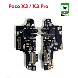 Placa Conector De Carga Turbo com Ci Xiaomi Poco X3 / X3 Pro
