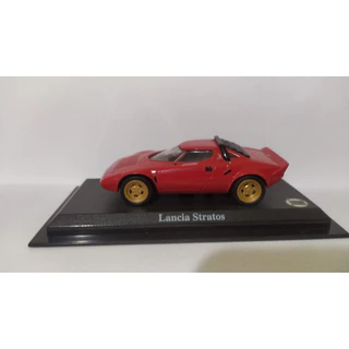 (Caixa 2) Del Prado LANCIA STRATOS (Miniatura ORIGINAL com base, sem a tampa acrílica).