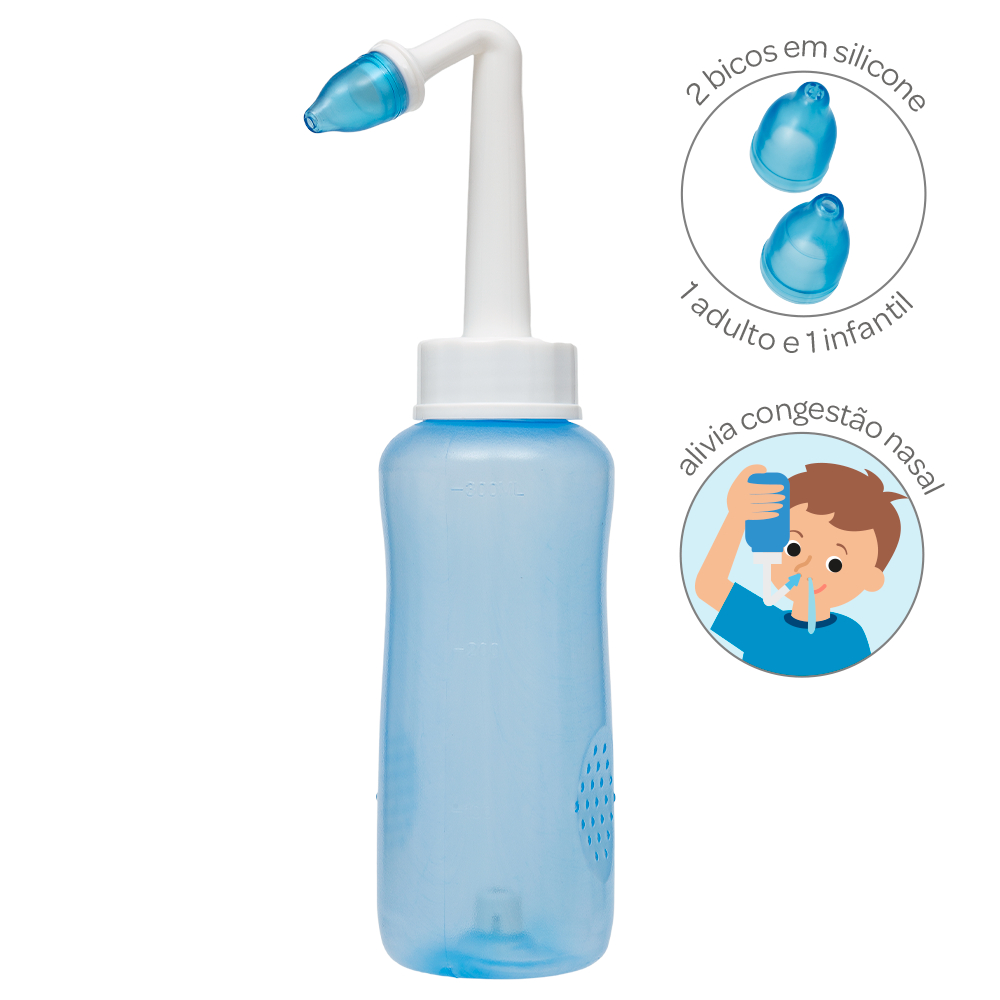 Garrafinha De Lavagem Nasal Lavador Nasal Saúde Infantil | Shopee Brasil