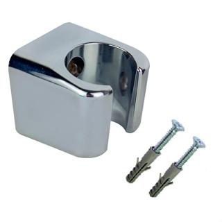 Suporte Para Gatilho Mangueira Chuveiro Ducha Higiênica Abs Cromada