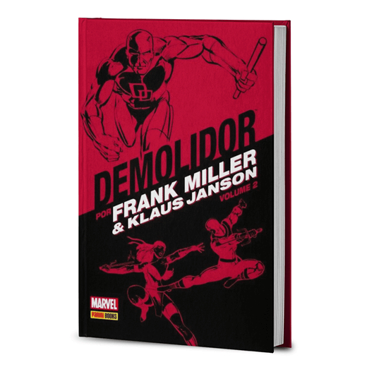 Demolidor Por Frank Miller & Klaus Janson Vol. 2, De Miller, Frank. Editora Panini Brasil Ltda, Capa Dura Em Português, 2021 Novo Lacrado
