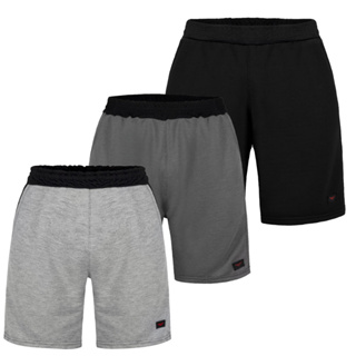 Kit 3 Bermudas de Moletom Reffine Modelos Novos